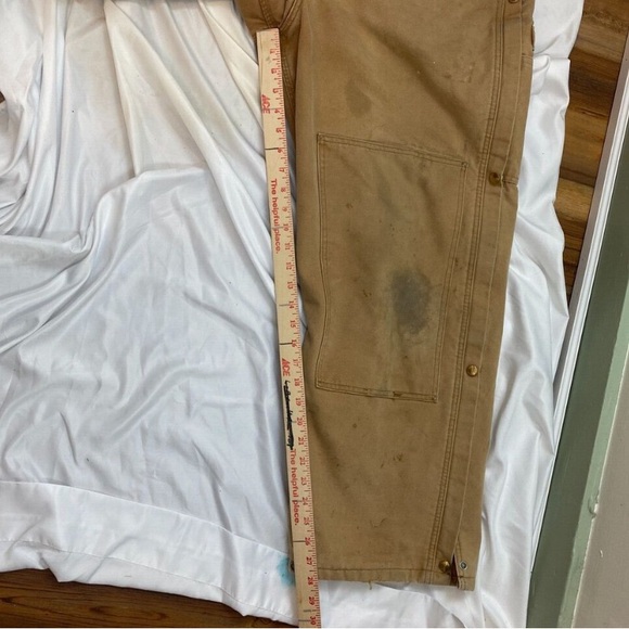 Carhartt Weathered Duck insulated Overalls - Picture 13 of 15